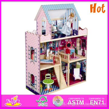 2014 New Wooden Play House, Popular Wooden Play House, Hot Sale Wooden Play House W06A037